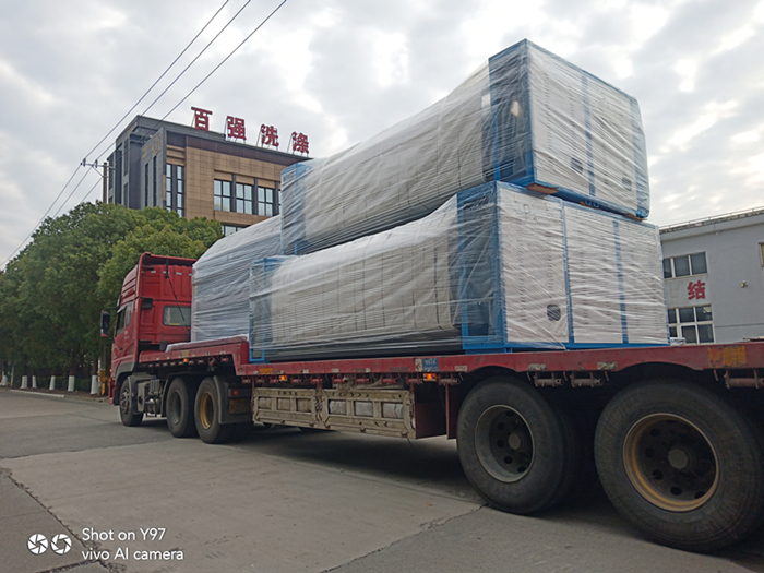 12月5日百?gòu)?qiáng)洗滌設(shè)備發(fā)貨重慶和海南瓊海兩地